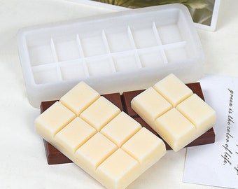 Molde de silicona para barra de Chocolate, molde para galletas de Chocolate, molde decorativo para pasteles de Chocolate, molde para Fondant de alimentos, molde para hornear galletas DIY