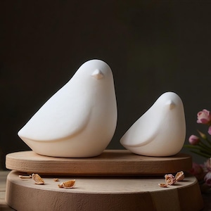 Nordic Bird siliconen mal-eenvoudige vogel kaars schimmel-dier vogel zeep mal-beton vogel standbeeld schimmel-jesmoniet gips kunst schimmel-home decor mal