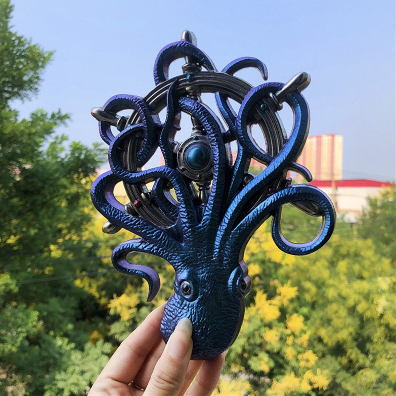 3D Miniature Octopus Flower Resin Filler-craft Resin Filling Model