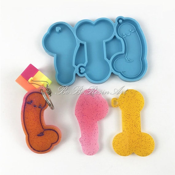 Funny Penis-Shaped Molds Epoxy Resin Mold DIY Molds Table Ornament Making  Tool for Making Craft Supplies molds for Making Ornament