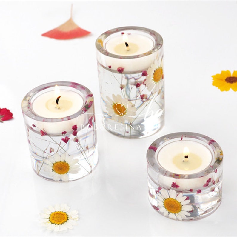 Tea Light Holder Moldcandle Holder Resin Moldtealight Holder Etsy