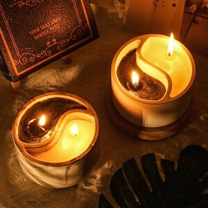 Candle Jar With Lid Silicone Mold - Concrete Cement Candle Vessel Making Mould