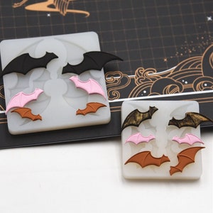 Small Demon Wings Silicone Mold-Devil Wings Resin Mold-Magic Wings Mold-Halloween Wings Decor Mold-Polymer Clay Mold-Epoxy Resin Art Mold