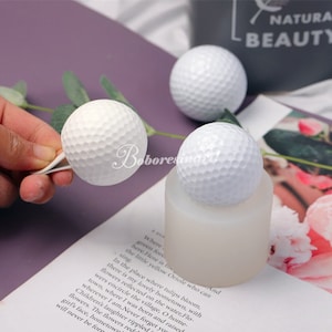 Golf Ball Silicone Mold-Golf Ball Resin Mold-Golf Ball Candle Mold-Vent Clip Mold-Polymer Clay Mold-DIY Aromatherapy Plaster Mold