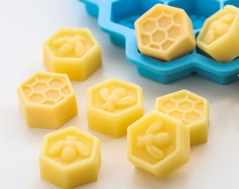 Miniature Honeycomb Soap Silicone Mold-Honeycomb Bee Soap Mold-Chocolate Cake Decoration Mold-Beeswax Soap Mold-Aroma Candle Soap Mold