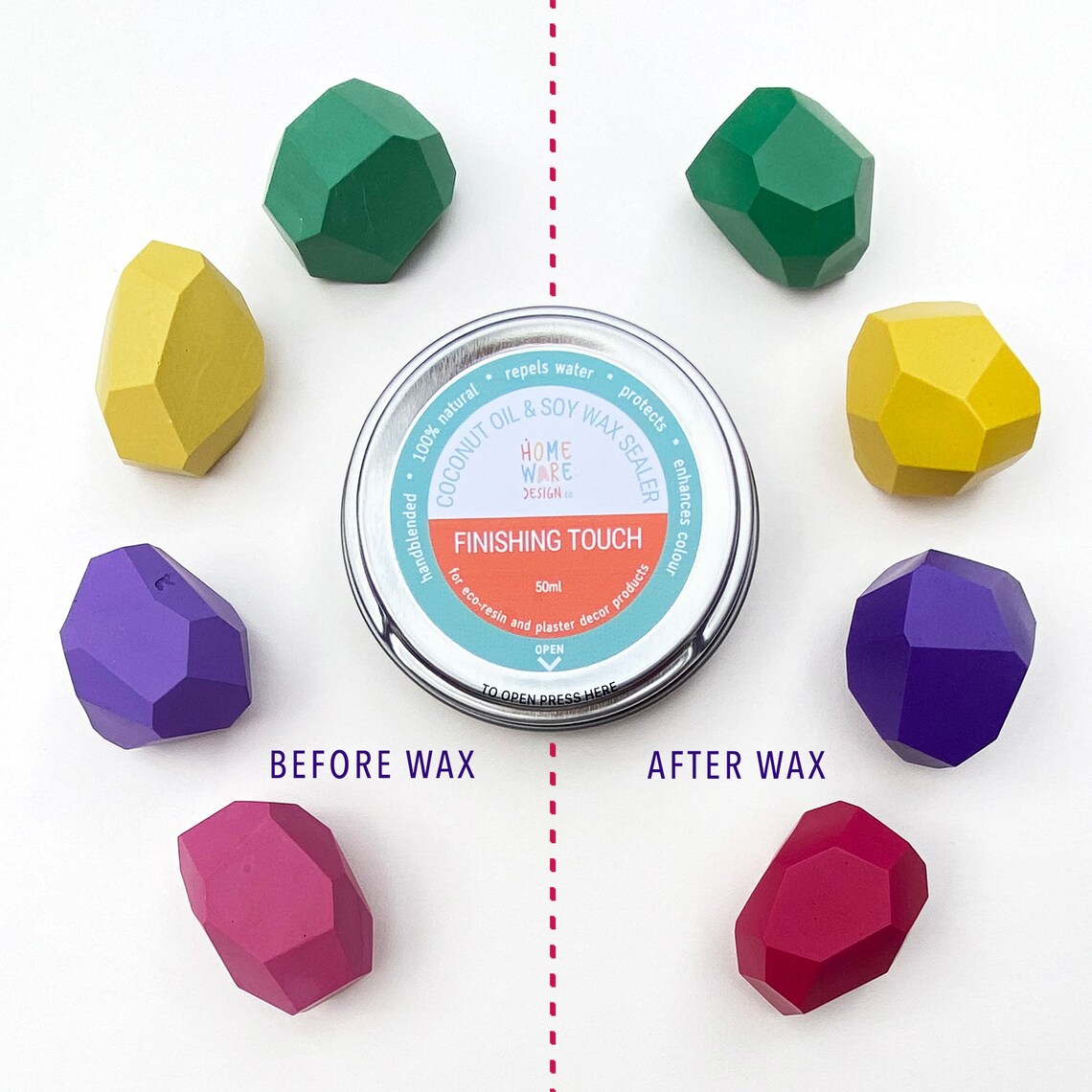 Finishing Touch 100 Natural Coconut Oil & Soy Wax Sealer. Etsy UK