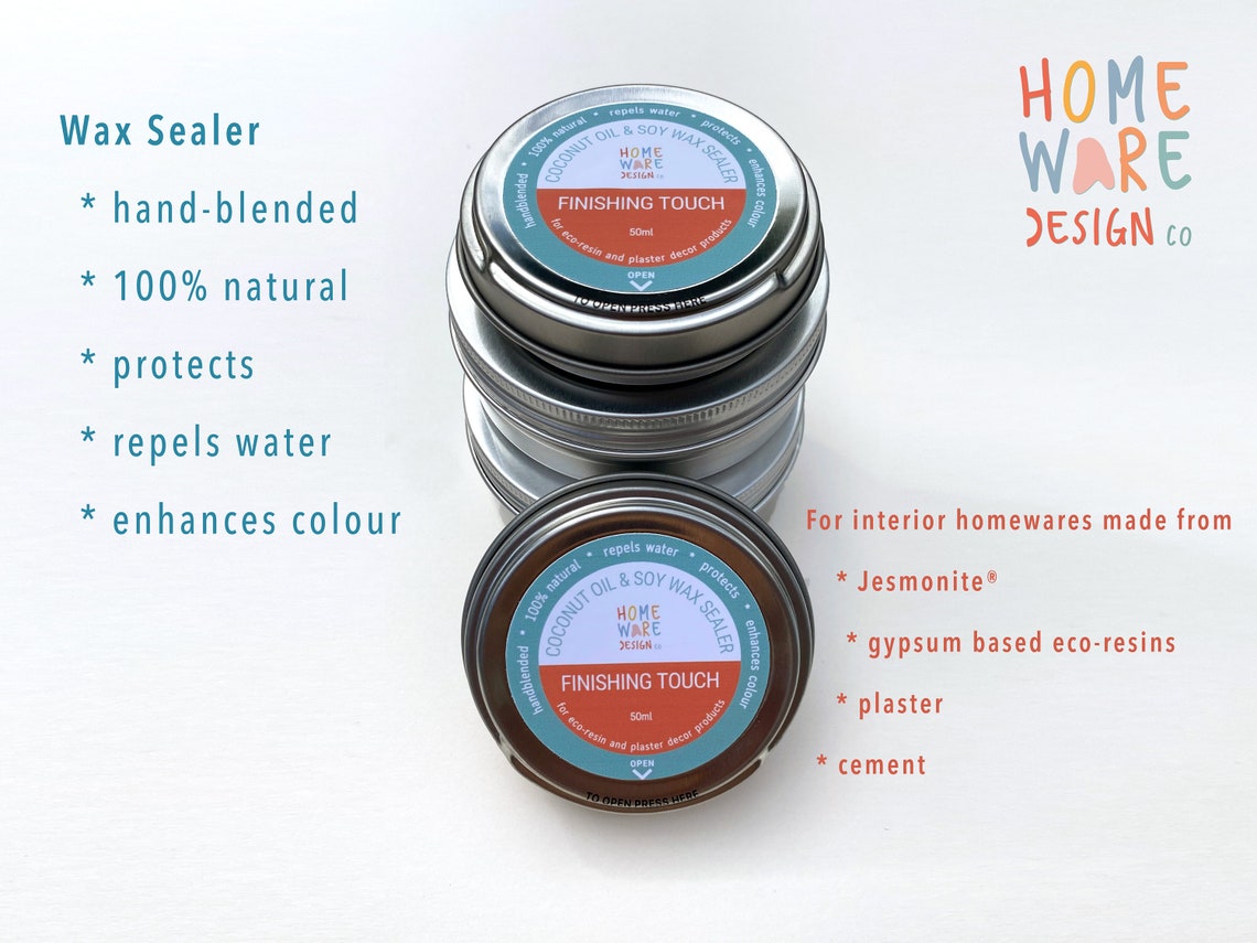 Finishing Touch 100 Natural Coconut Oil & Soy Wax Sealer. Etsy UK