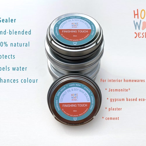 Finishing Touch 100 Natural Coconut Oil & Soy Wax Sealer. Etsy UK