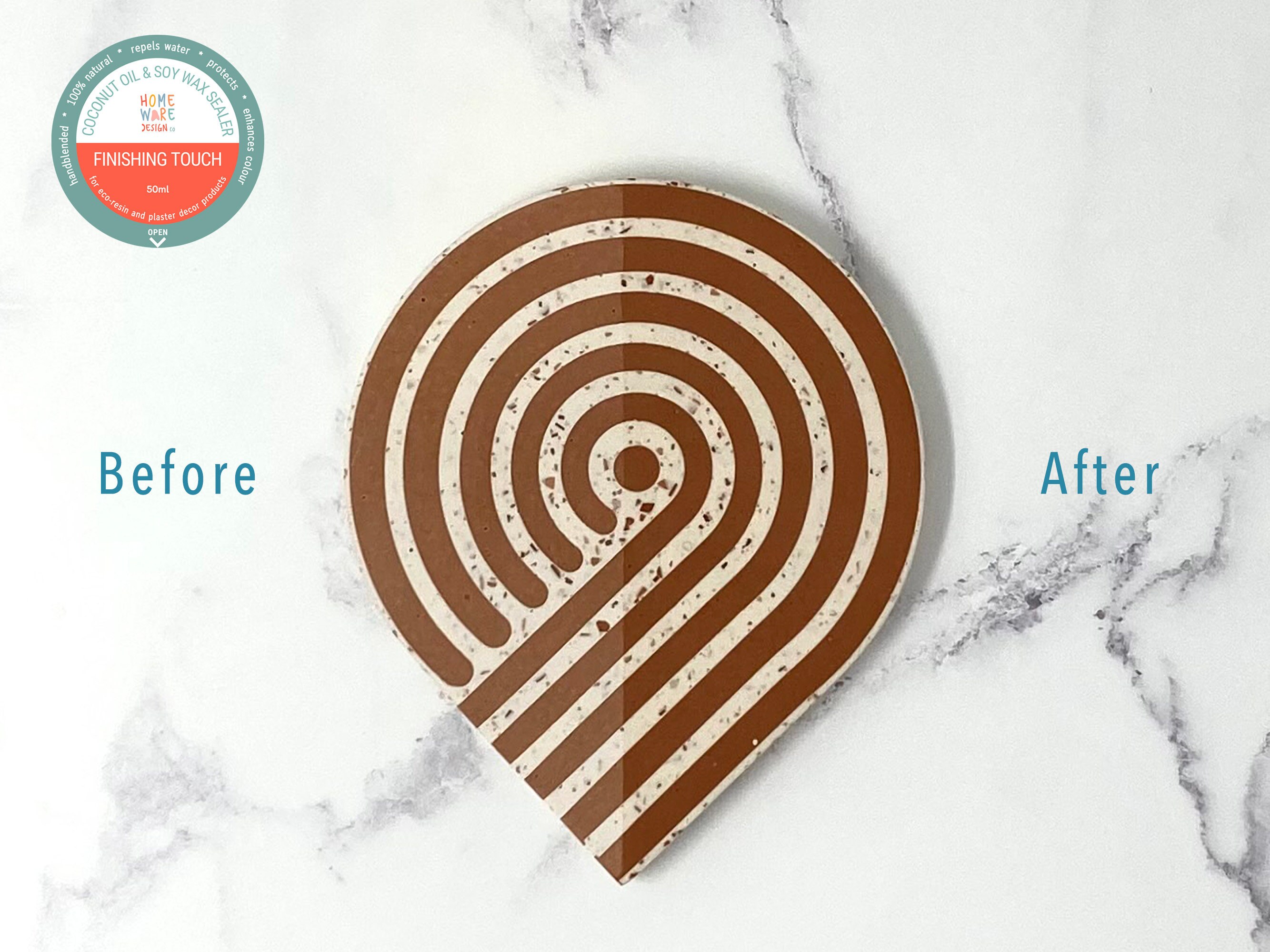 Finishing Touch 100 Natural Coconut Oil & Soy Wax Sealer. Etsy UK