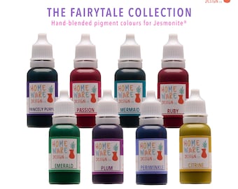 FAIRYTALE COLLECTION Bright Colour Pigments- Hand-blended for Jesmonite® AC100, AC300, AC730, plaster & gypsum based eco-resin, cement