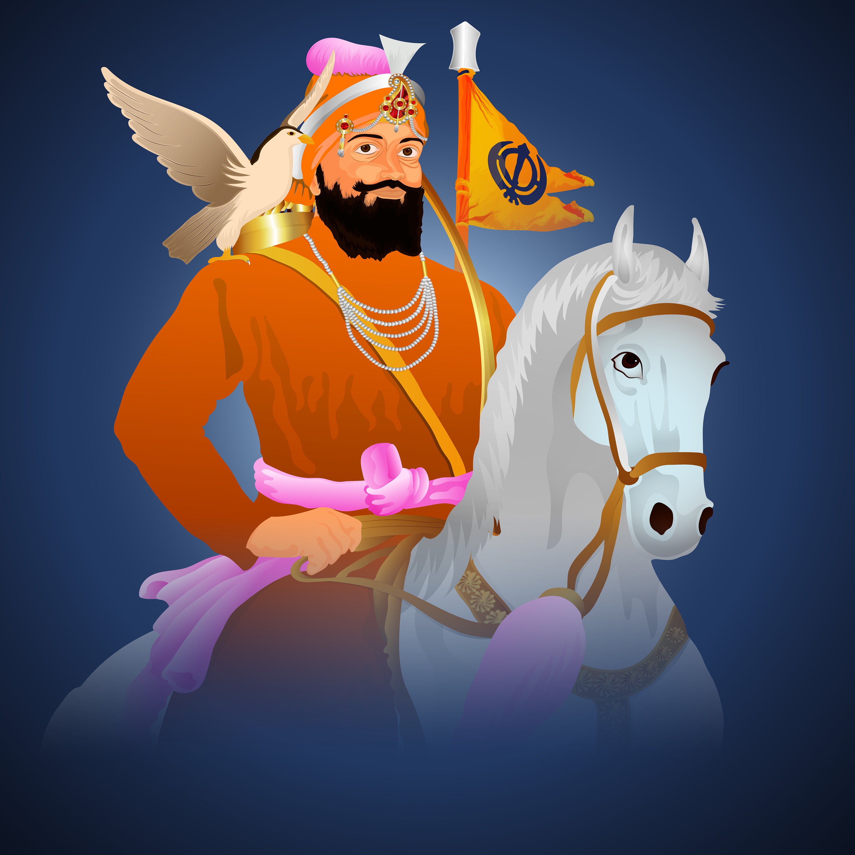 Buy Sikh Canvas Art Guru Gobind Singh Ji Maharaj Portrait Free Online in India - Etsy Buy Sikh Canvas Art Guru Gobind Singh Ji Maharaj Portrait Free Online in India - Etsy