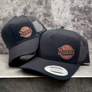 Kids and Adult Hats | Father/Son Cars SnapBack Hat | Boys and Baby Matching Hats | Leather Patch Hat | Family Hats