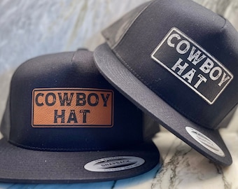 Cowboy Hat Trucker | Country Hat | Cowboy Snapback | Cowboy Hat Snapback | Stagecoach Hat