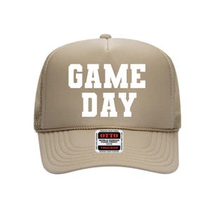 Game Day Trucker Hat | Women’s Sports Hat | Game Day Foam Trucker Hat