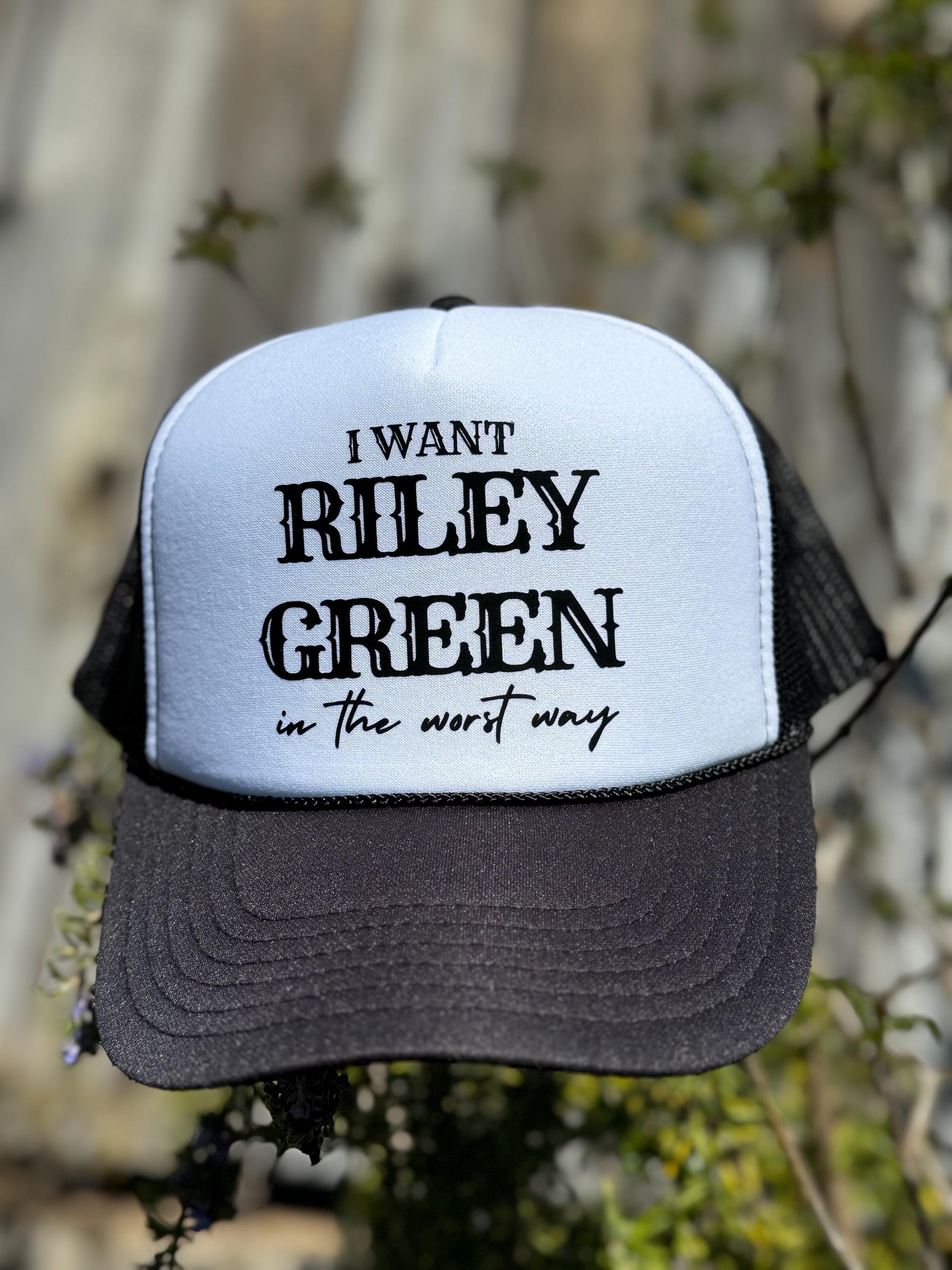 Riley Green signed Hat Y main image 2