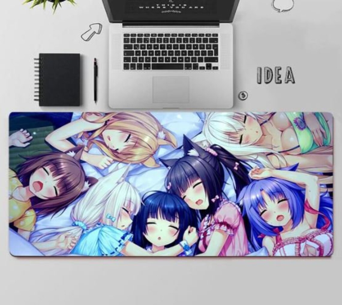 Anime Desk Mat Custom Desk Mat Anime Desk Pad Mousepad 10 Etsy