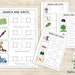 CVC Words Printable Homeschool Worksheets Learn to Read Pre-k ...