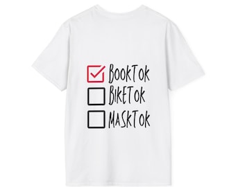 Maglietta con casella di controllo BookTok