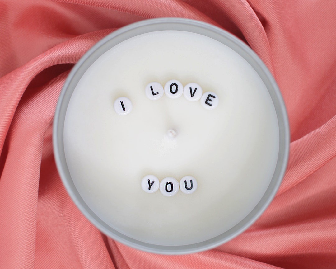 I Love You Hidden Message Candles Gifts for Her Gift for Him Gift for