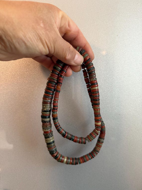 Collier De Perles De Prière Ancien - Colliers En Cristal De L'Himalaya Et Quartz, 22 Pouces, Fait Main, Vintage, Excellent état