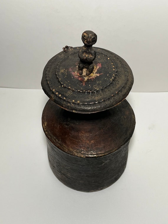 Copper Water Pot From Nepal - 19thC Copper Water Pot From Nepal - 19thC