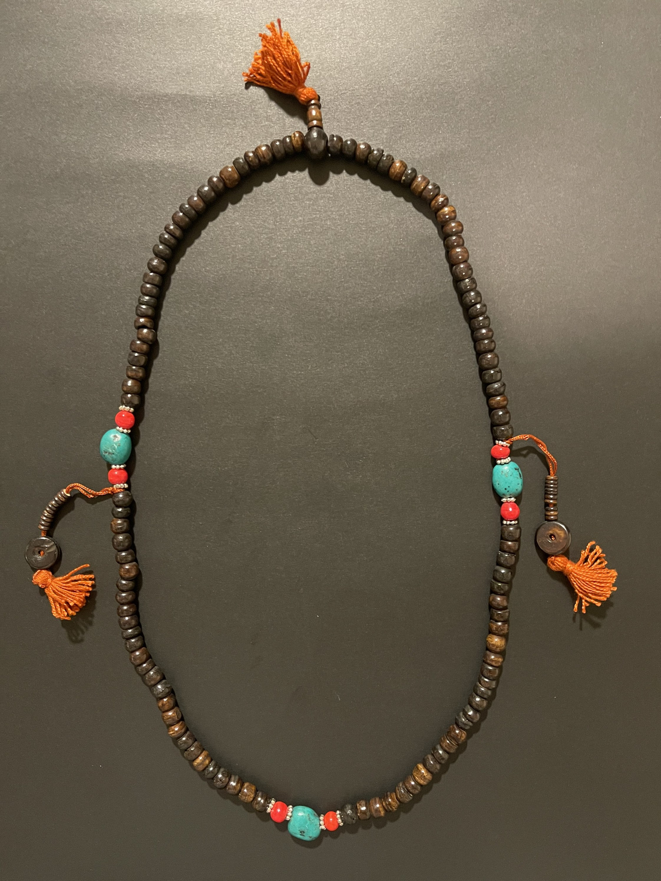 Collana Naturale AAA Picture Jasper 108 Mala | Immagine Jasper Mala | 108 Collane Con Perline Di Preghiera | Bracciale Mala Annodato A Mano | Japa Mala | Perline Rotonde Da 8 Mm | Nappa Meditazione - Foto 9