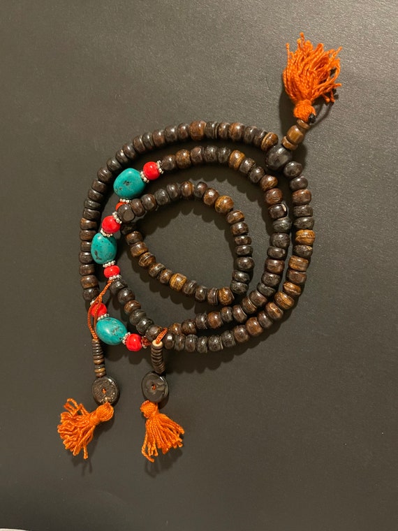 Shanxing, Braccialetto O Collana Buddista Ala, Con 108 Perline Per - Foto 8