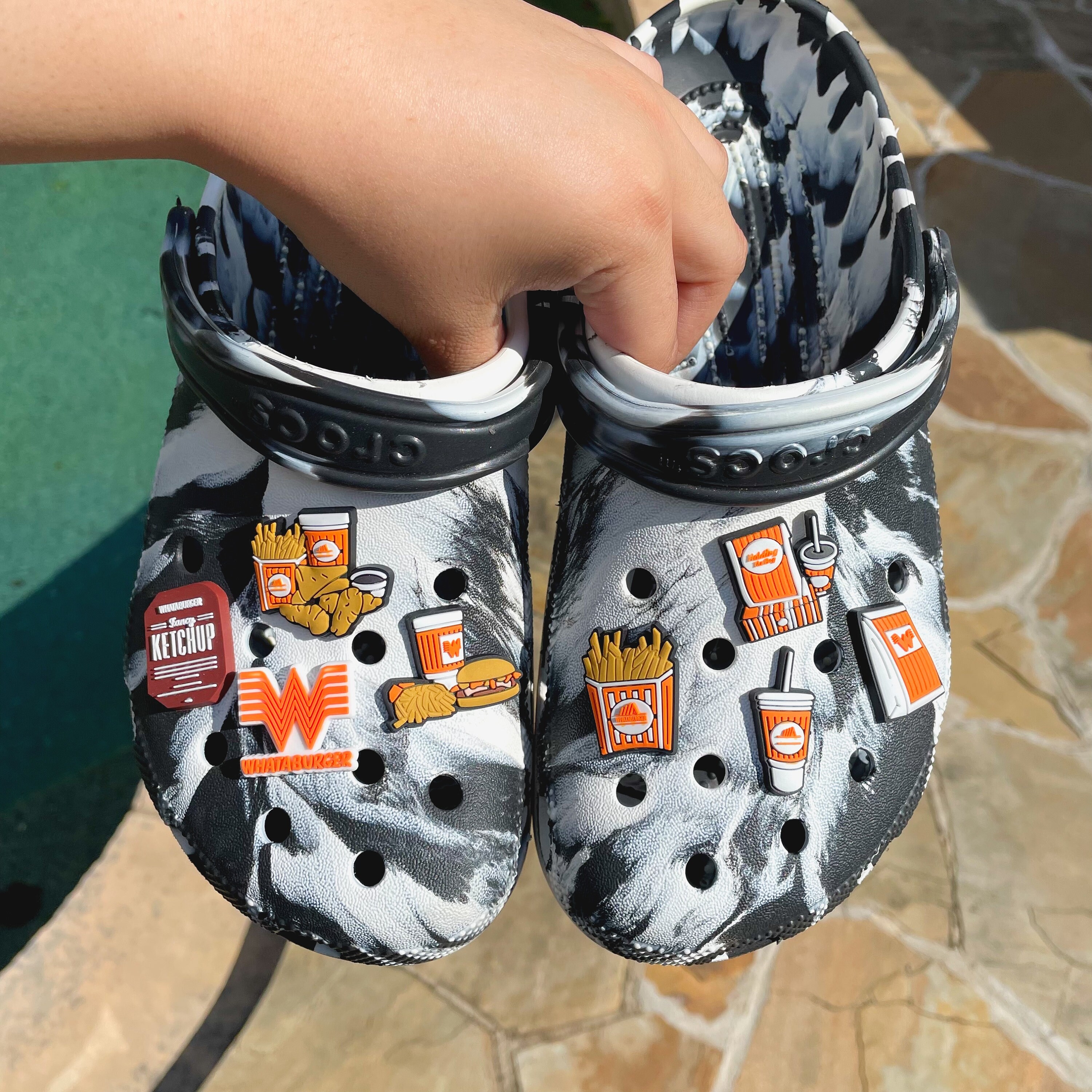 Whataburger Inspired shoe charms