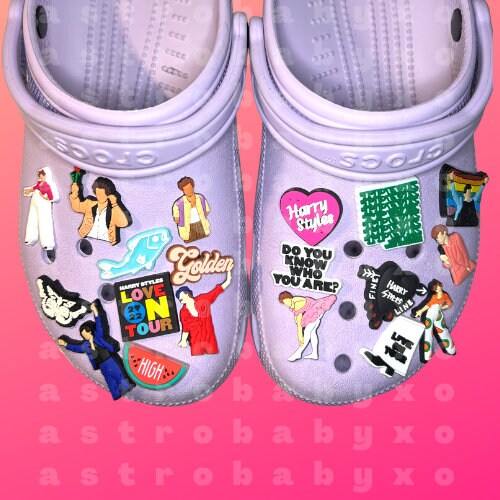 Harry Styles Croc Charms Singer Croc Charms Shoe Jibbitz Etsy