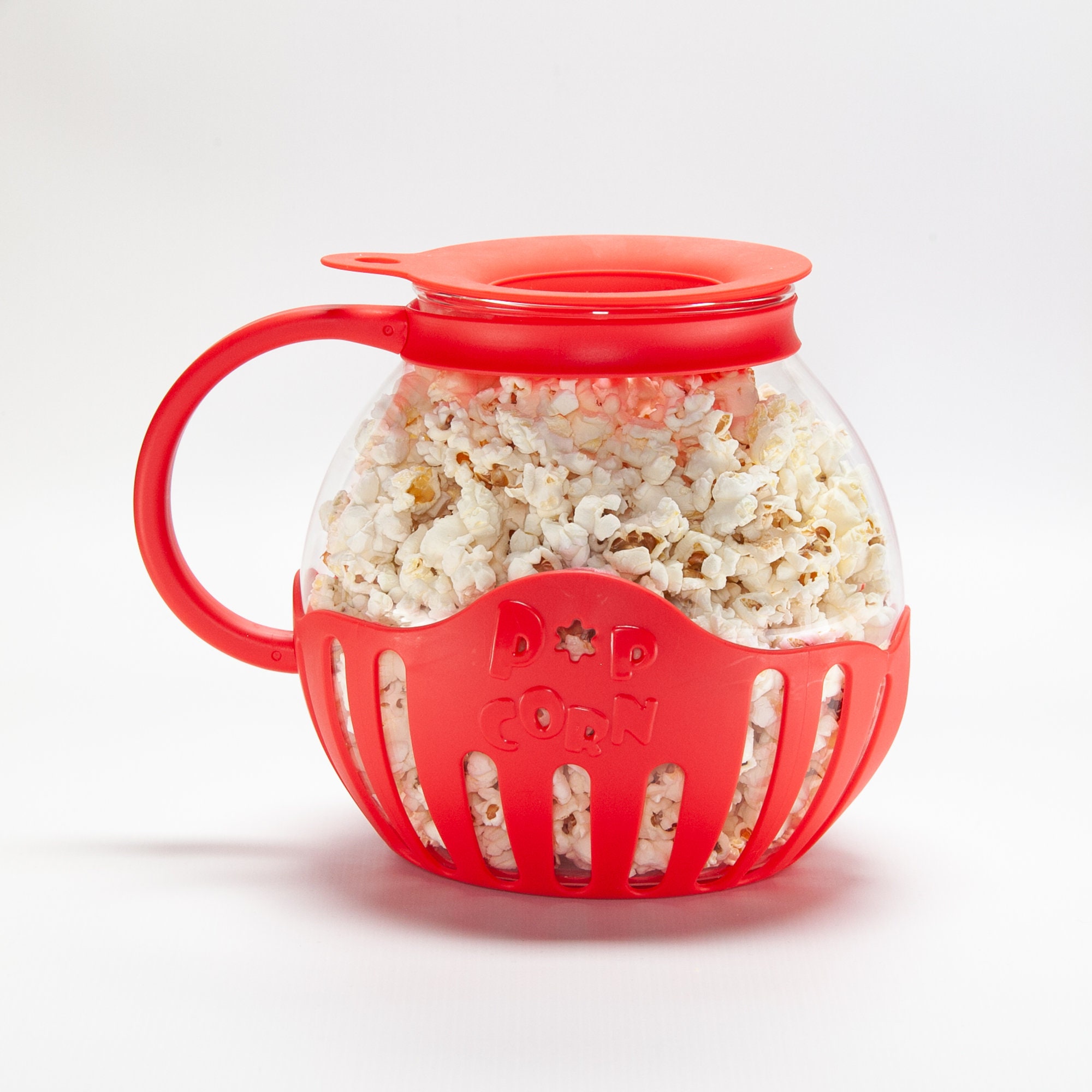 The Original Popco Silicone Microwave Popcorn Popper with Handles