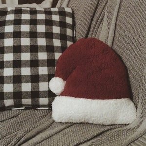 Christmas Santa hat pillow