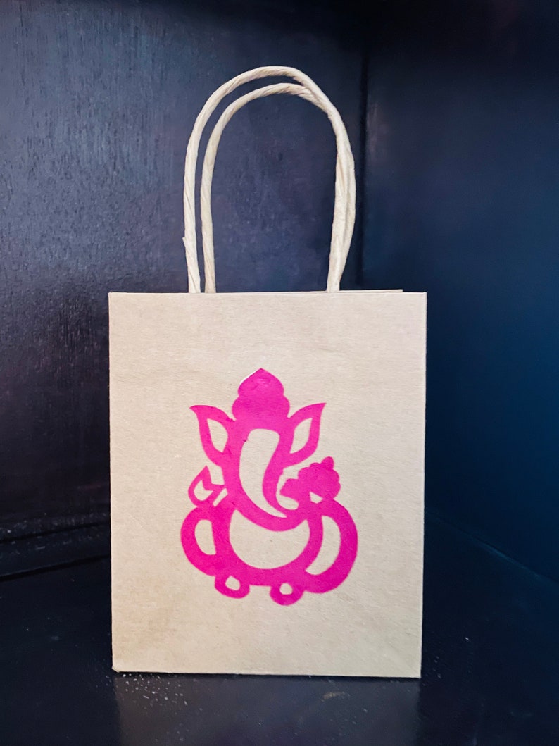 Set of 6 Paper Bags for /indian Wedding Return Gift Bags Etsy