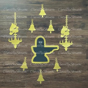 Shiva cutouts/Lingam cutouts/Shivarathri decor/House warming/Gruhapravesam decor/Indian decor/ Indian pooja backdrop/Indian festivals
