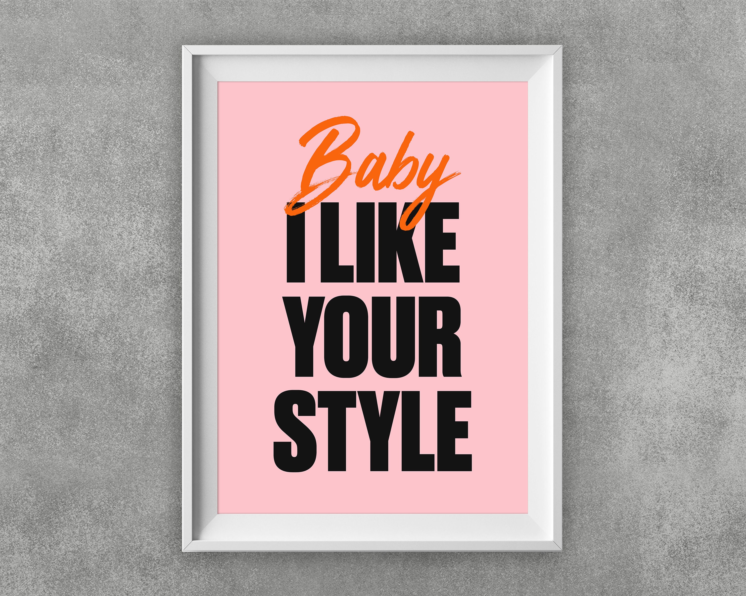 Baby I Like It Lyrics