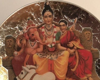 Shri Shankara Family Portrait: Shiva, Parvati, Ganesh and Nandi!