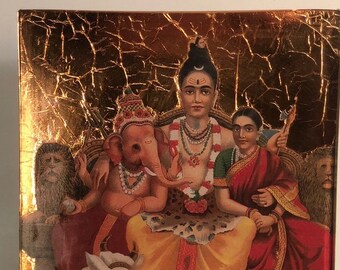 Shri Shankara Family Portrait: Shiva, Parvati, Ganesh and Nandi!