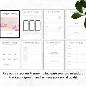 Instagramplanerare | Instagram Reels | Planerare för sociala medier | Innehållsplanerare | Instagramföljare | Instagramflöde | Innehållsstrategi bild 2