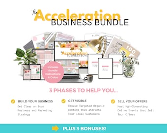 Small Business Starter Kit, Business Plan, Social Media Kit, Content Creator, Business Templates, Webinar Toolkit, Brand Strategy