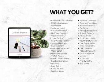 Live Online Event Planner Live Event Planner Public Speaking