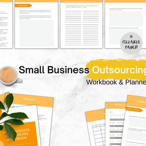 Outsourcing Workbook | Outsourcing Planner | Remote Team | Outsource Strategy | Outsource Checklist | Task Outsourcing | Delegate