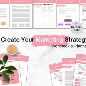 Marketing Workbook | Marketing Planner | Marketing Strategy | Marketing Checklist | Marketing Guide | Marketing Worksheets | Business Plan