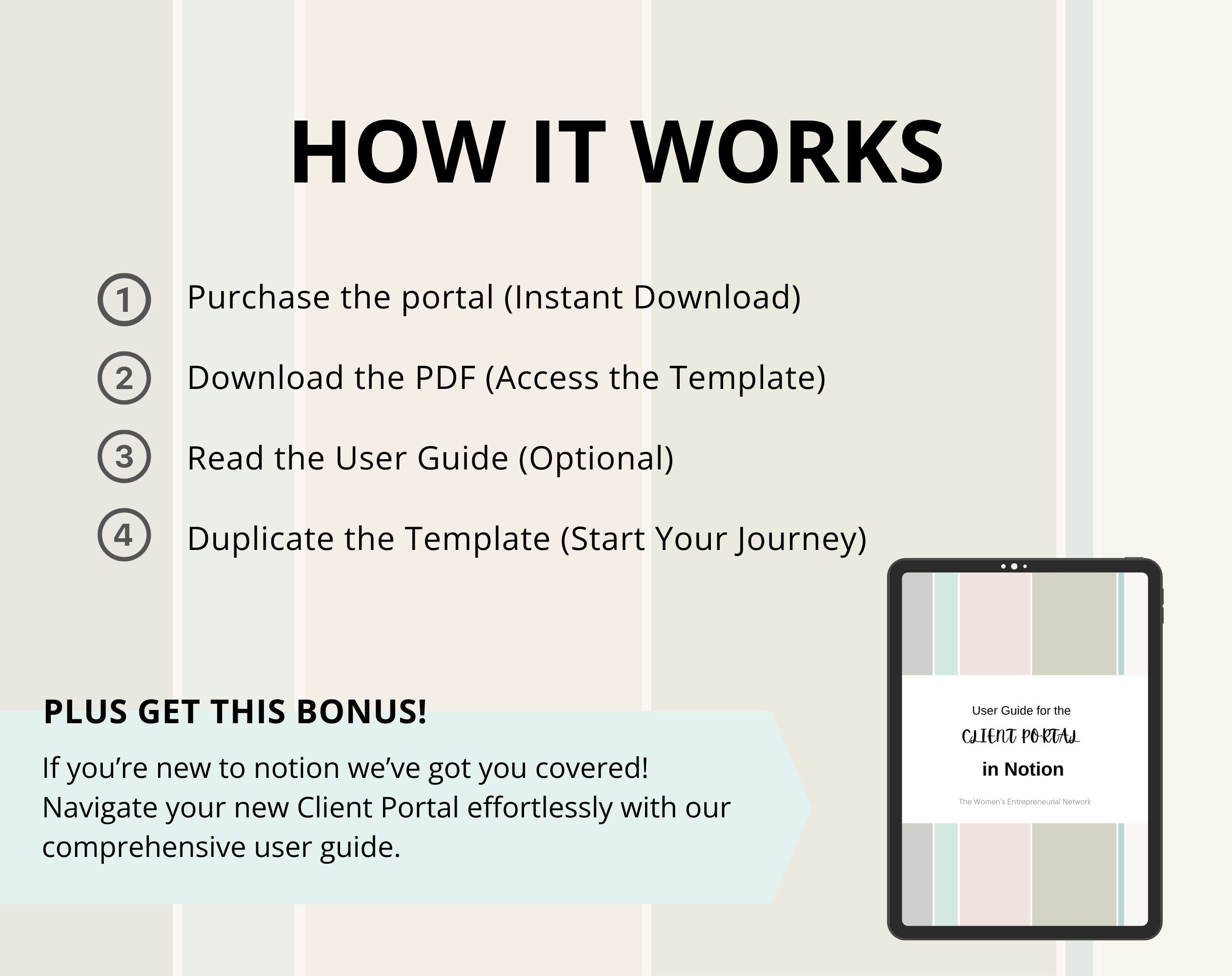 Client Dashboard Notion, Client Portal Notion, CRM, Project Management ...