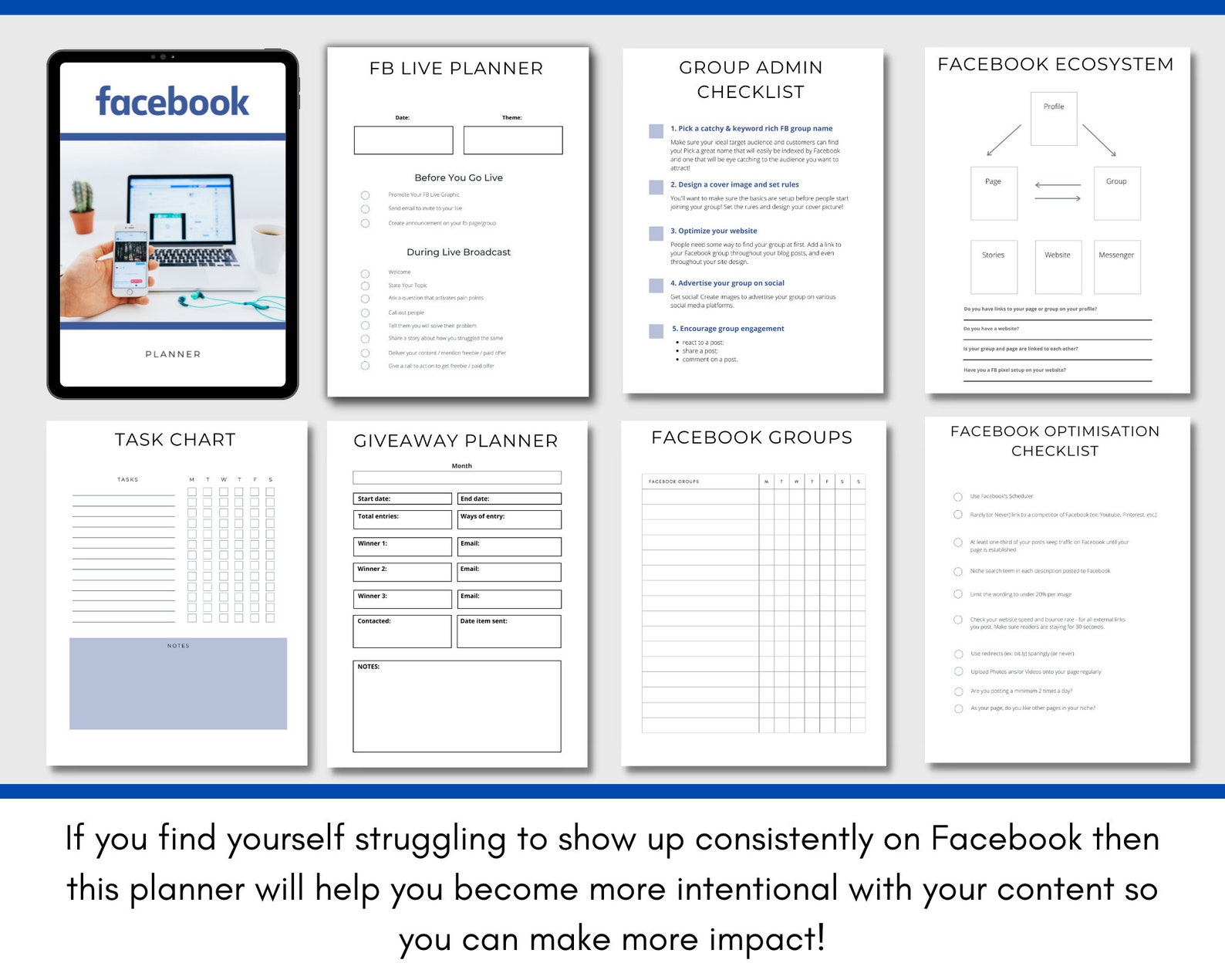 business planner facebook