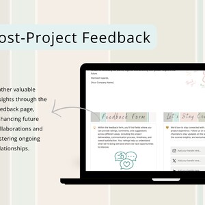 Client Dashboard Notion, Client Portal Notion, CRM, Project Management, Notion Template, Client Onboarding, Freelancer Dashboard image 8