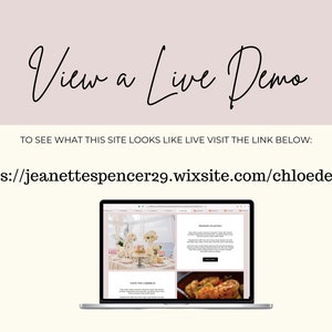 Wedding Planner Website | Wix Website Template | Wedding Website Design | Custom Website Template | Event Planner Website image 7