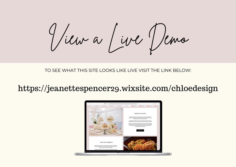 Wedding Planner Website | Wix Website Template | Wedding Website Design | Custom Website Template | Event Planner Website image 7