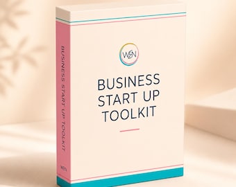 Business Start-Up Toolkit | AI Business Plan Template | Small Business Planner Bundle | Business Starter Kit | Side Hustle Toolkit