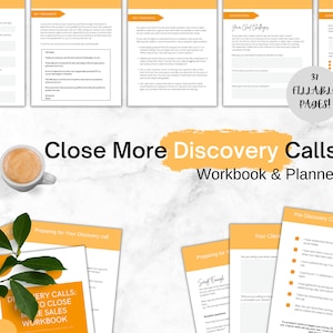 Discovery Call Workbook | Discovery Call Planner | Discovery Call Script | Coach Discovery Call | Sales Call Workbook