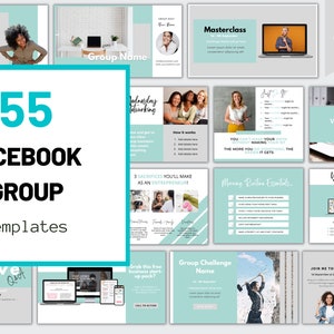 Facebook Group Templates | Facebook Post Templates | Facebook Banner | Facebook Cover | Coaching Templates | Facebook Group Posts