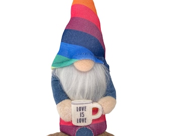 Rae Dunn Love is Love Inspired Gnome